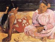 Paul Gauguin Tahitian Women Spain oil painting artist